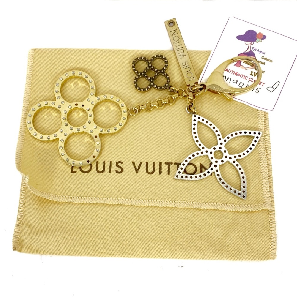 Louis Vuitton Monogram Designed Bag Charm